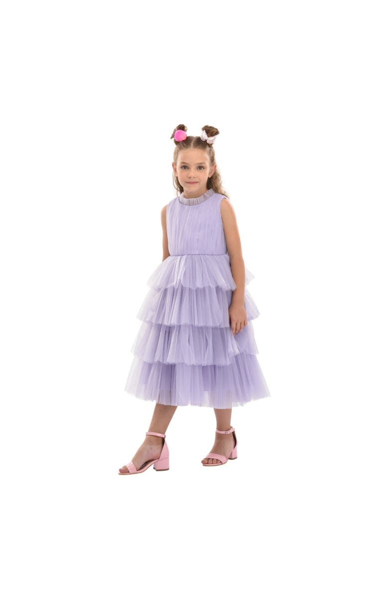 Tulleen Farvue Dress, Alternate, color, Purple