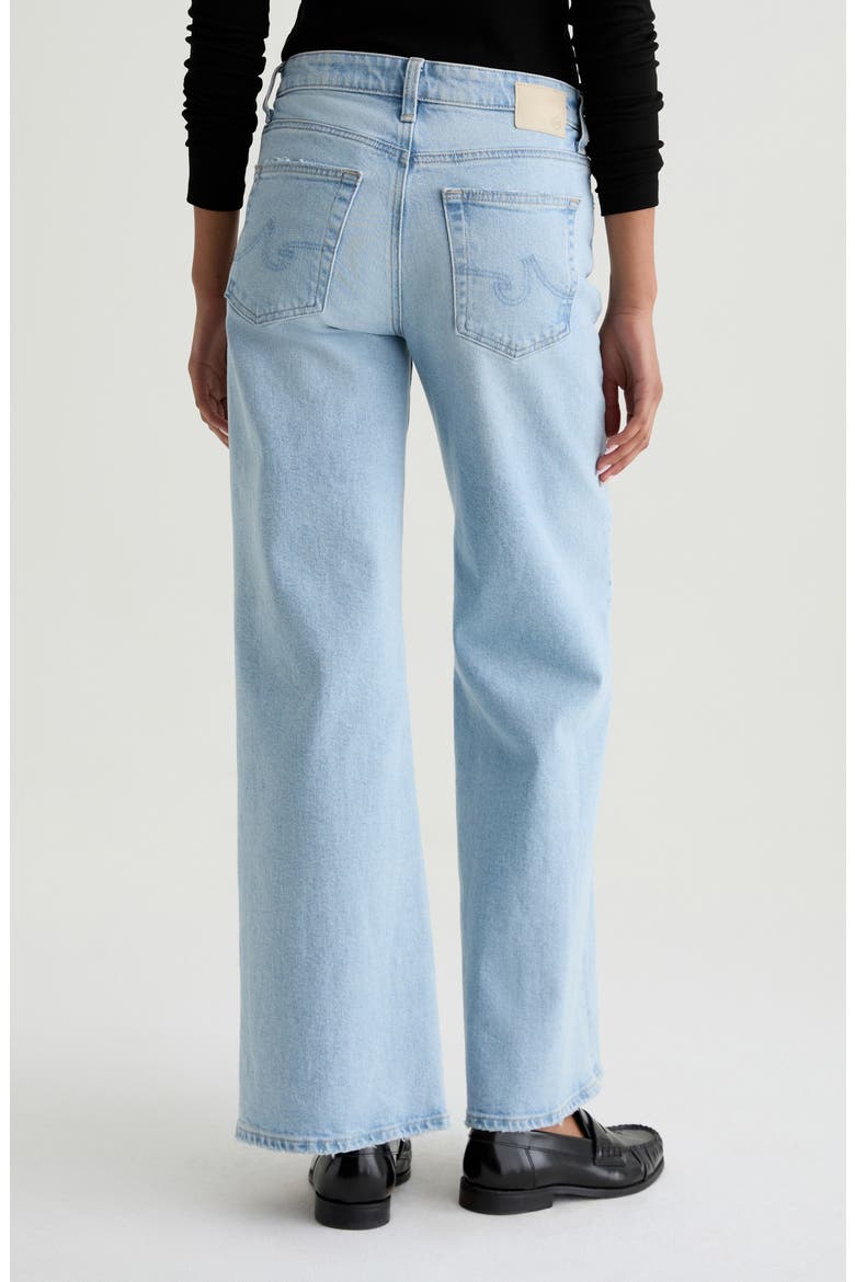 Saige Mid Rise Wide Leg Jeans, Alternate, color, FLORINA