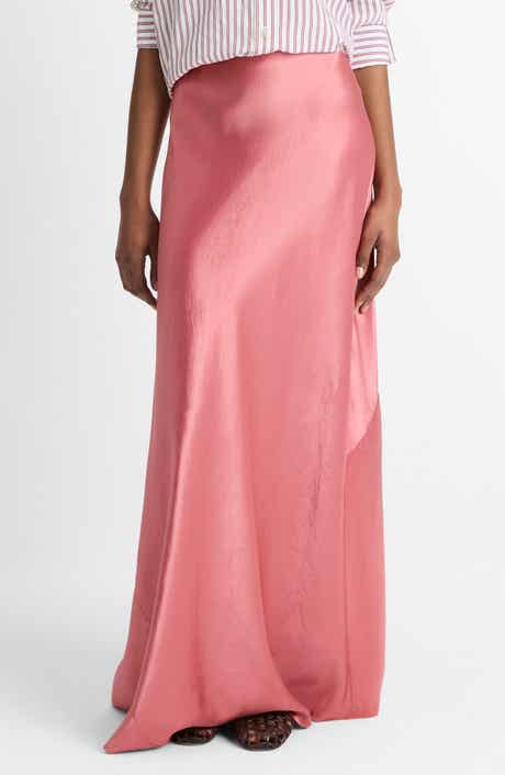 Vince Satin Maxi Skirt