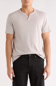 Lucky Brand Split Neck Henley T-Shirt