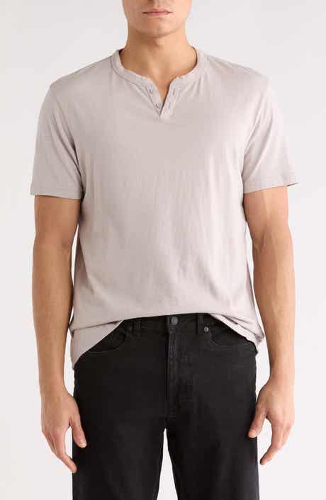 Lucky Brand Split Neck Henley T-Shirt