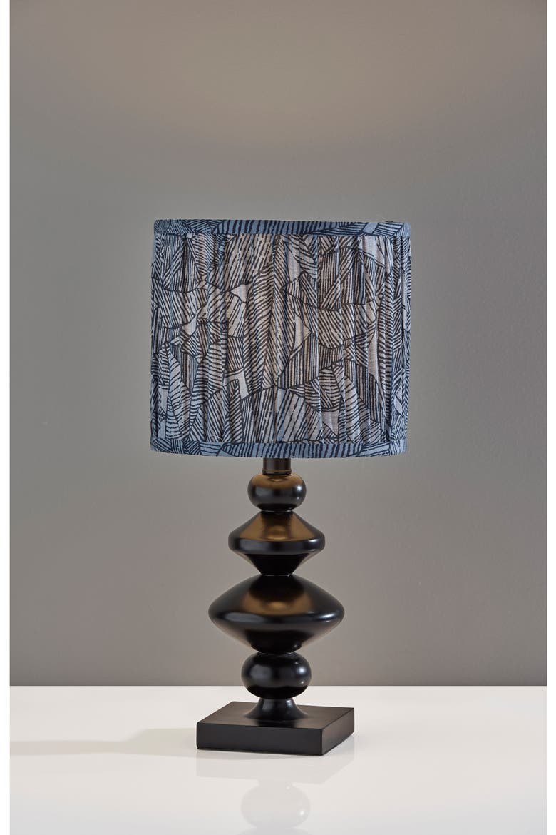 Samira Table Lamp, Alternate, color, BLACK