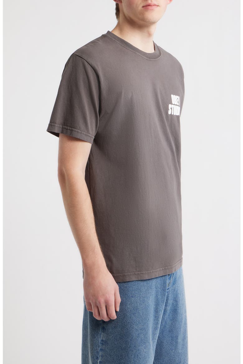 Stamped Graphic T-Shirt, Alternate, color, PIGMENT DUSTY BLACK