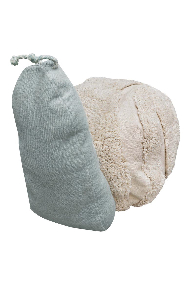 Mr. Snail Pouf, Main, color, NATURAL VINTAGE BLUE