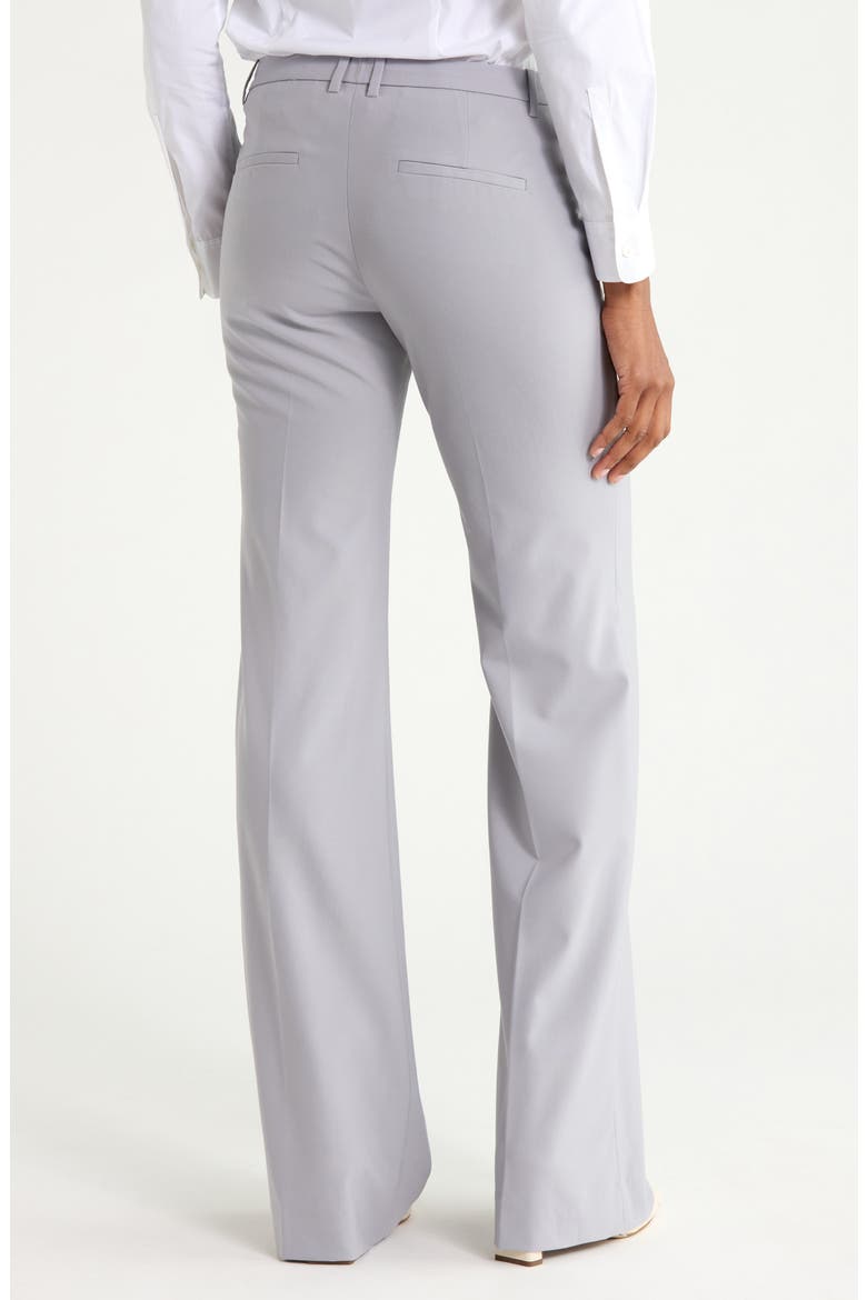 Demitria 2 Wool Blend Flare Leg Pants, Alternate, color, LIGHT GREY