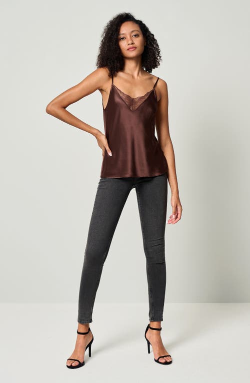 Lilysilk V Neck Lace Silk Camisole