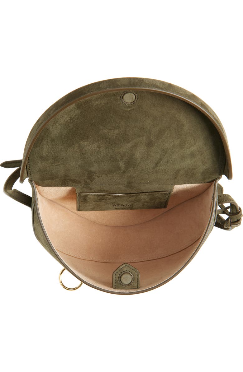 Alaïa Besace Crossbody, Alternate, color, Kaki