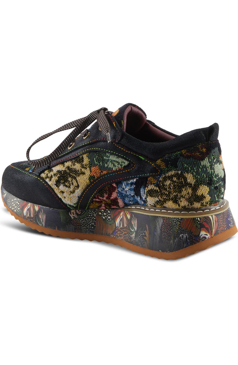 L
Artiste by Spring Step Invidia Platform Sneaker, Alternate, color, Black Multi