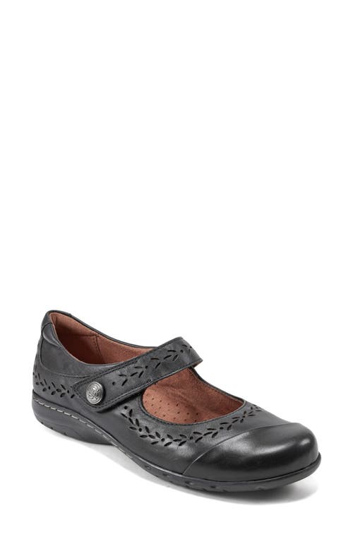 Rockport Cobb Hill Perry Mary Jane Ballet Flat In Black