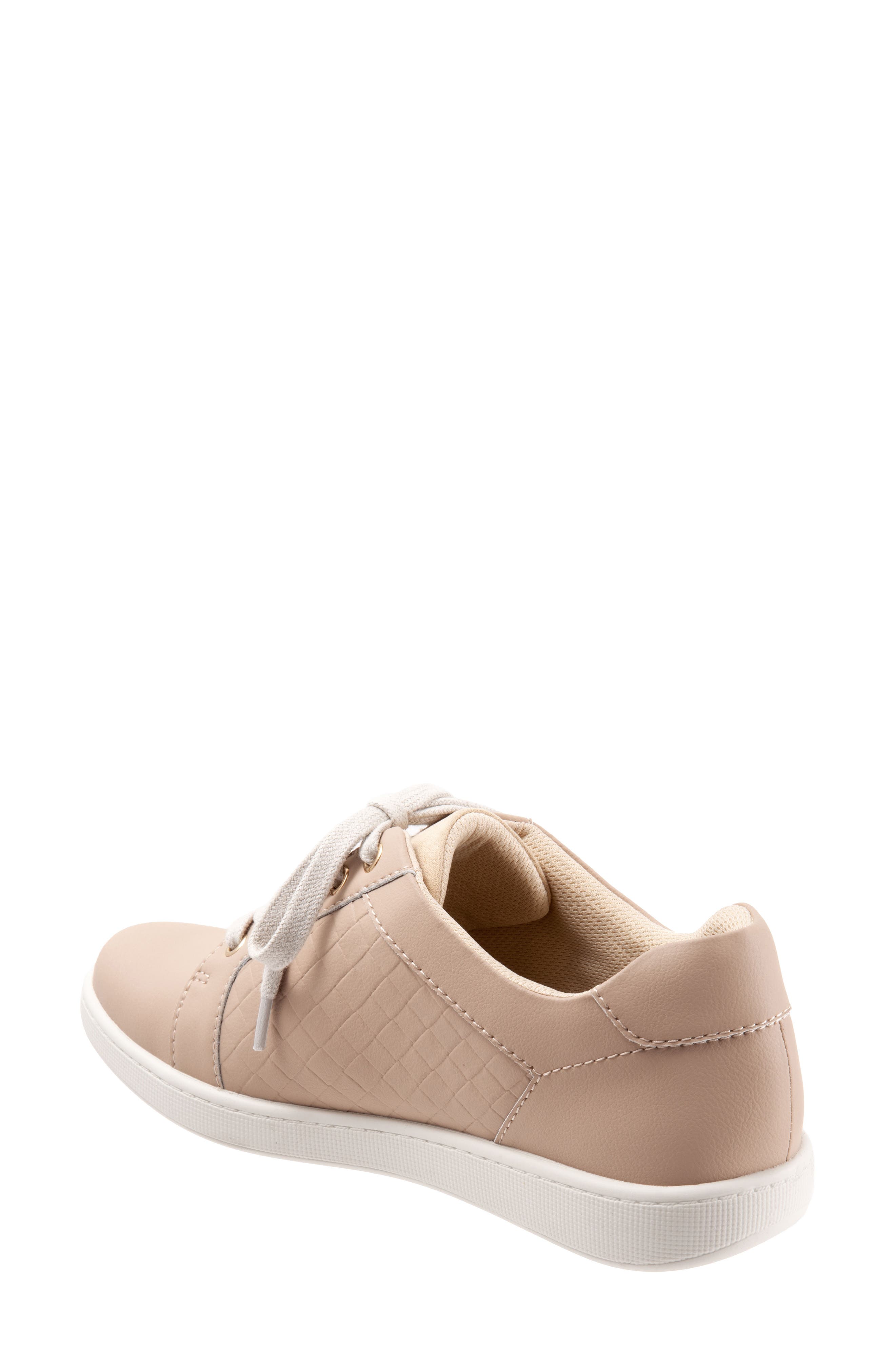 Trotters Adore Sneaker, Alternate, color, Ivory Leather