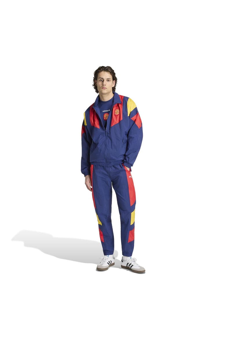 Men's adidas  Navy Spain National Team EQT Track Pants, Alternate, color, Navy