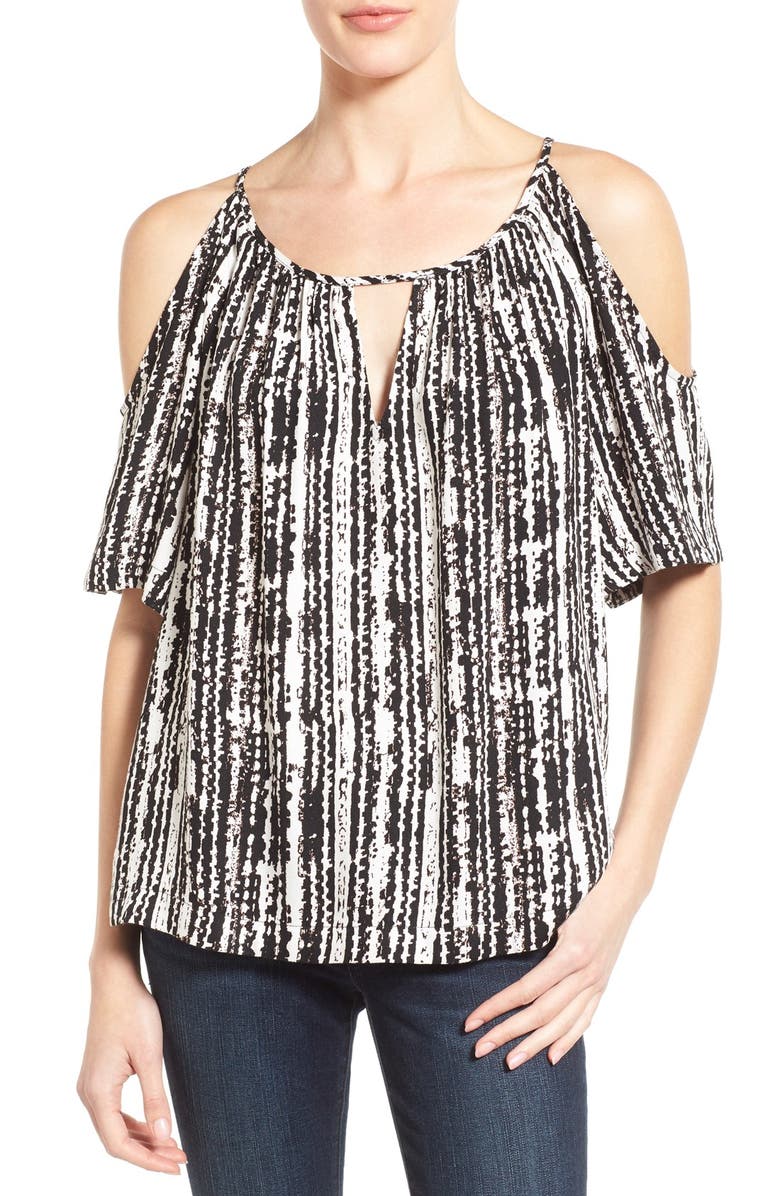 Ella Moss 'Inka' Cold Shoulder Top, Main, color,