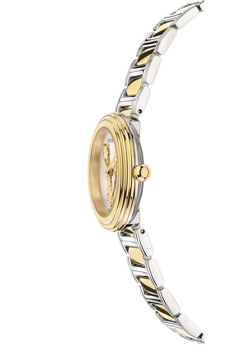 Virtus Mini Bracelet Watch, 28mm, Alternate, color, GOLD