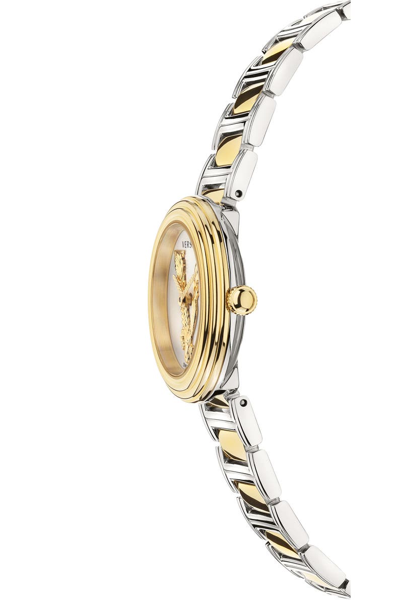 Versace Virtus Mini Bracelet Watch, 28mm, Alternate, color, 