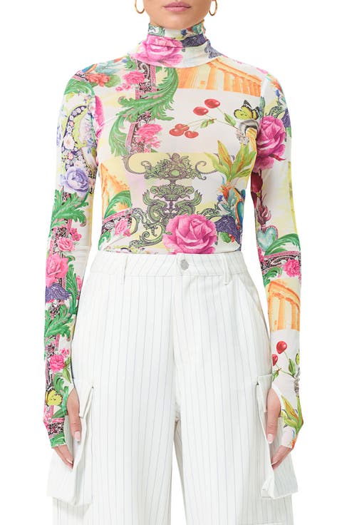 Zadie Semi Sheer Turtleneck