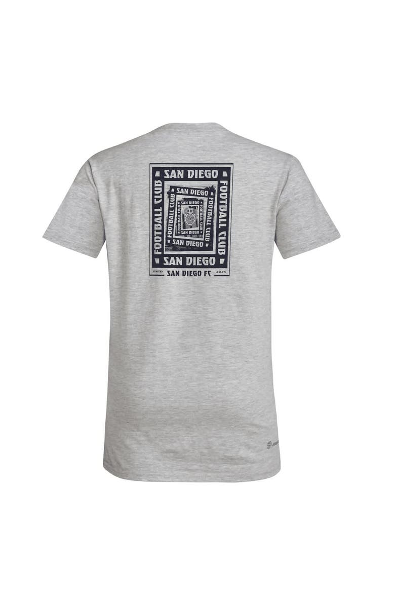 adidas Youth adidas  Gray San Diego FC Local Wrap T-Shirt, Alternate, color, Gray