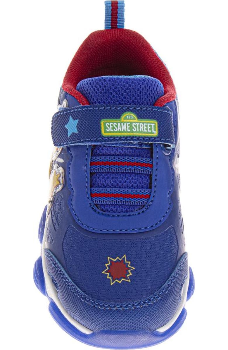 Sesame Street<sup>®</sup> Sesame Street Characters Kids' Lace Up Sneakers, Alternate, color, Blue