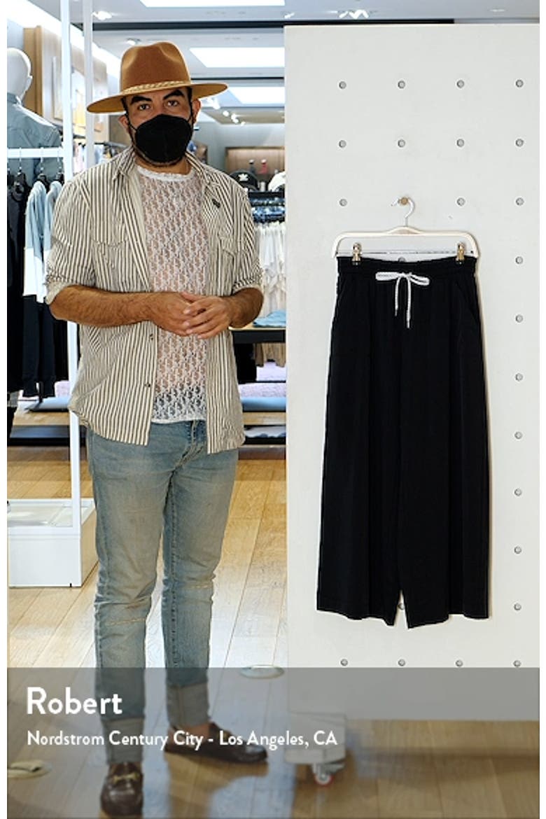 Getaway Paperbag Waist Wide Leg Ankle Pants video