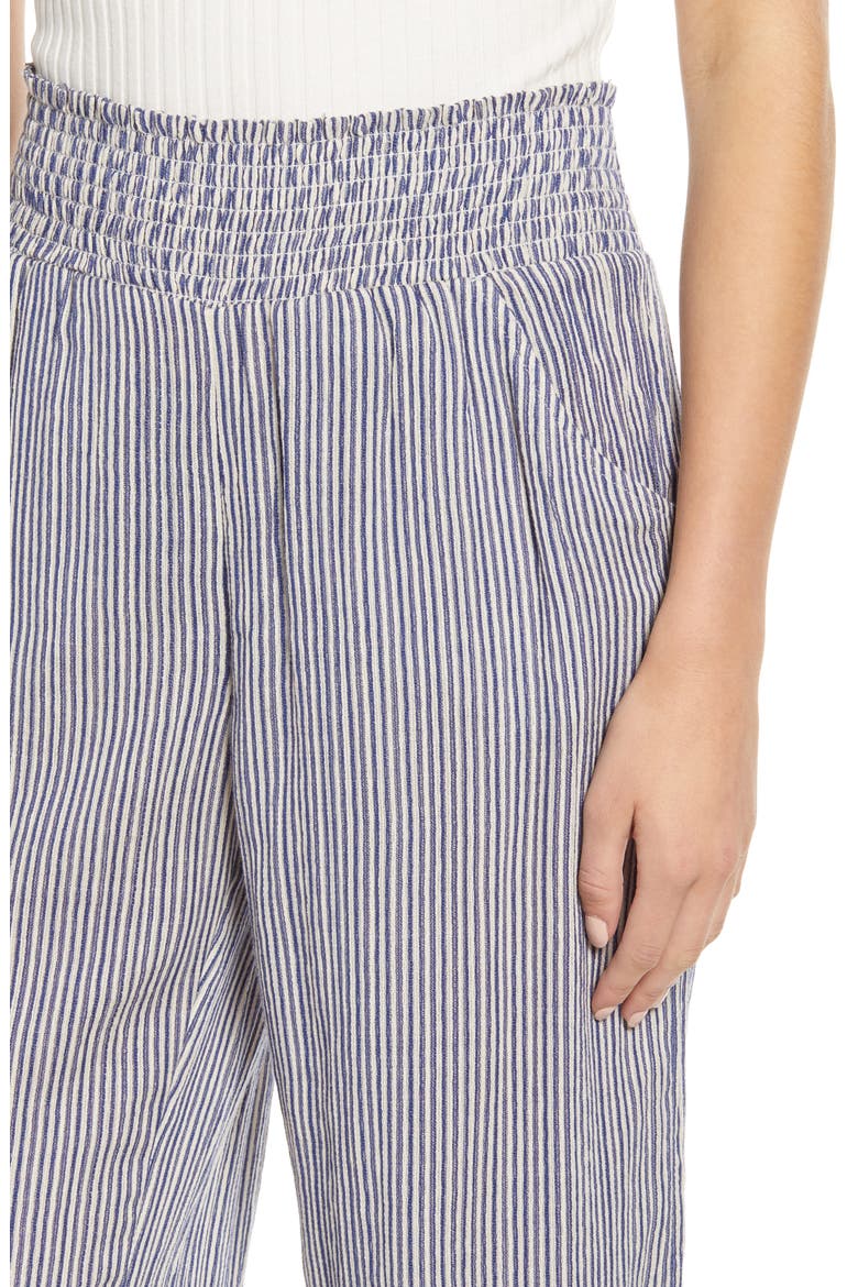 New Waves Stripe Wide Leg Pants, Alternate, color, WPR-WHISPER