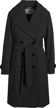 Norwegian Wool Double Breasted Virgin Wool Blend 750 Fill Power Down Waterproof Coat