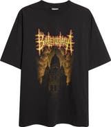 Balenciaga Medium Fit Sacré Couer Graphic T-Shirt