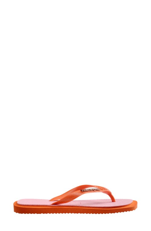 HAVAIANAS HAVAIANAS FUSION SQUARE LOGO FLIP FLOP