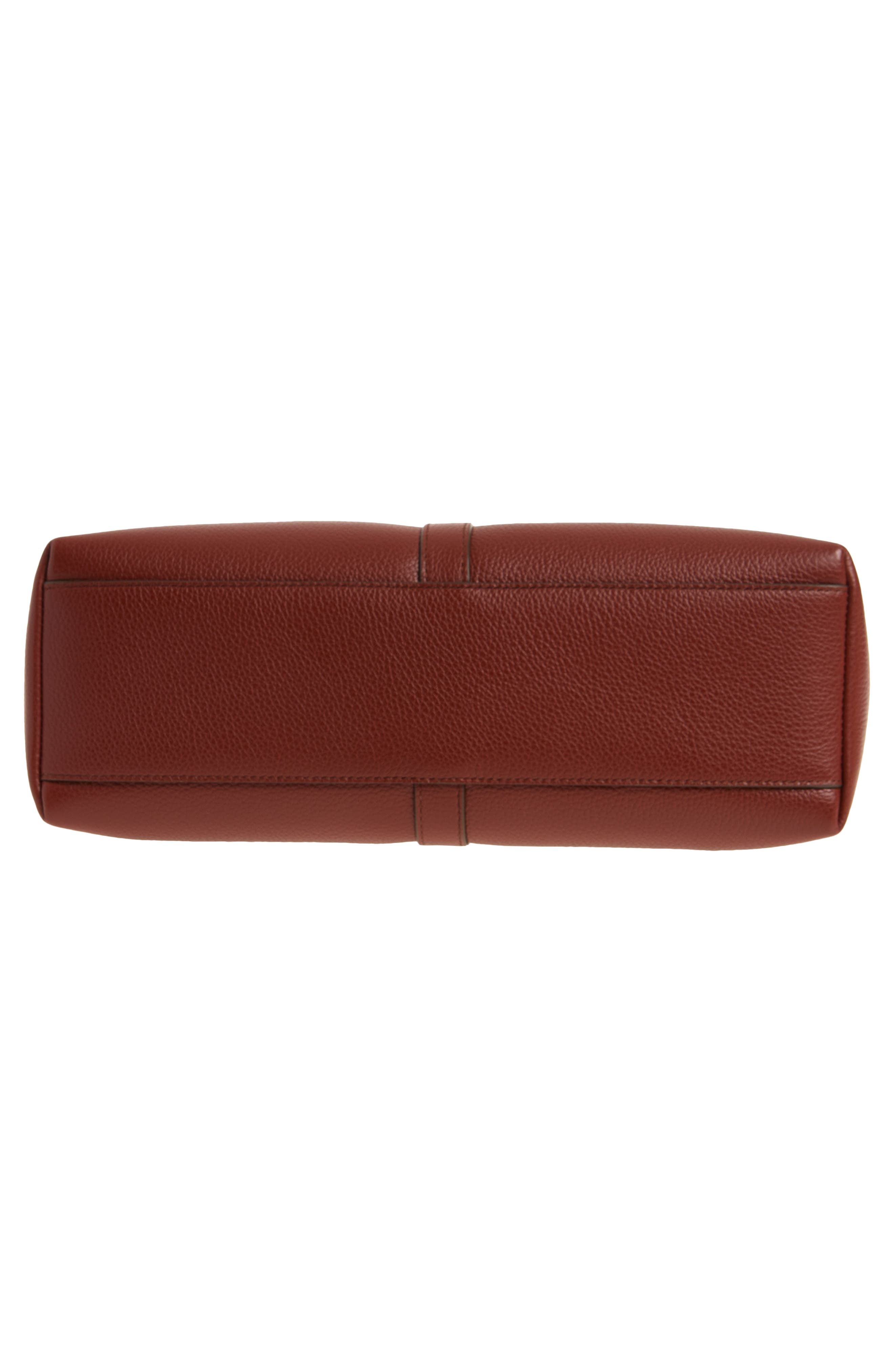 Kite Leather Hobo Bag, Alternate, color, WALNUT