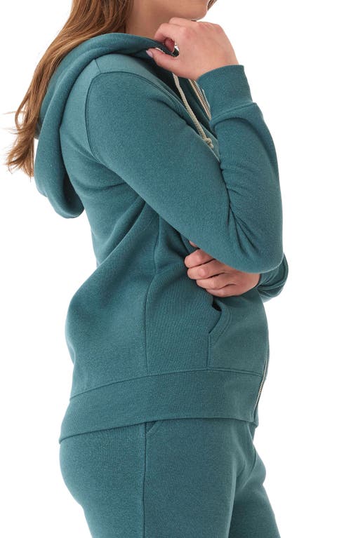 Threads 4 Thought Full Zip Hoodie In Watercress