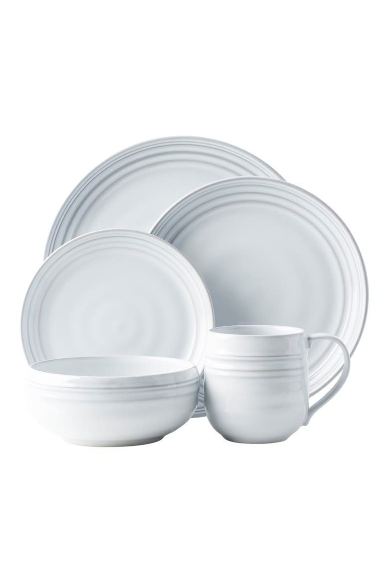 Bilbao White Truffle 5-Piece Place Setting, Main, color, WHITE TRUFFLE