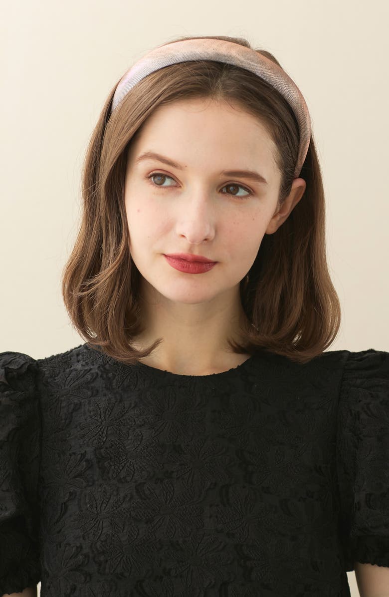 Alexandre de Paris Sparkle Padded Headband, Alternate, color, 