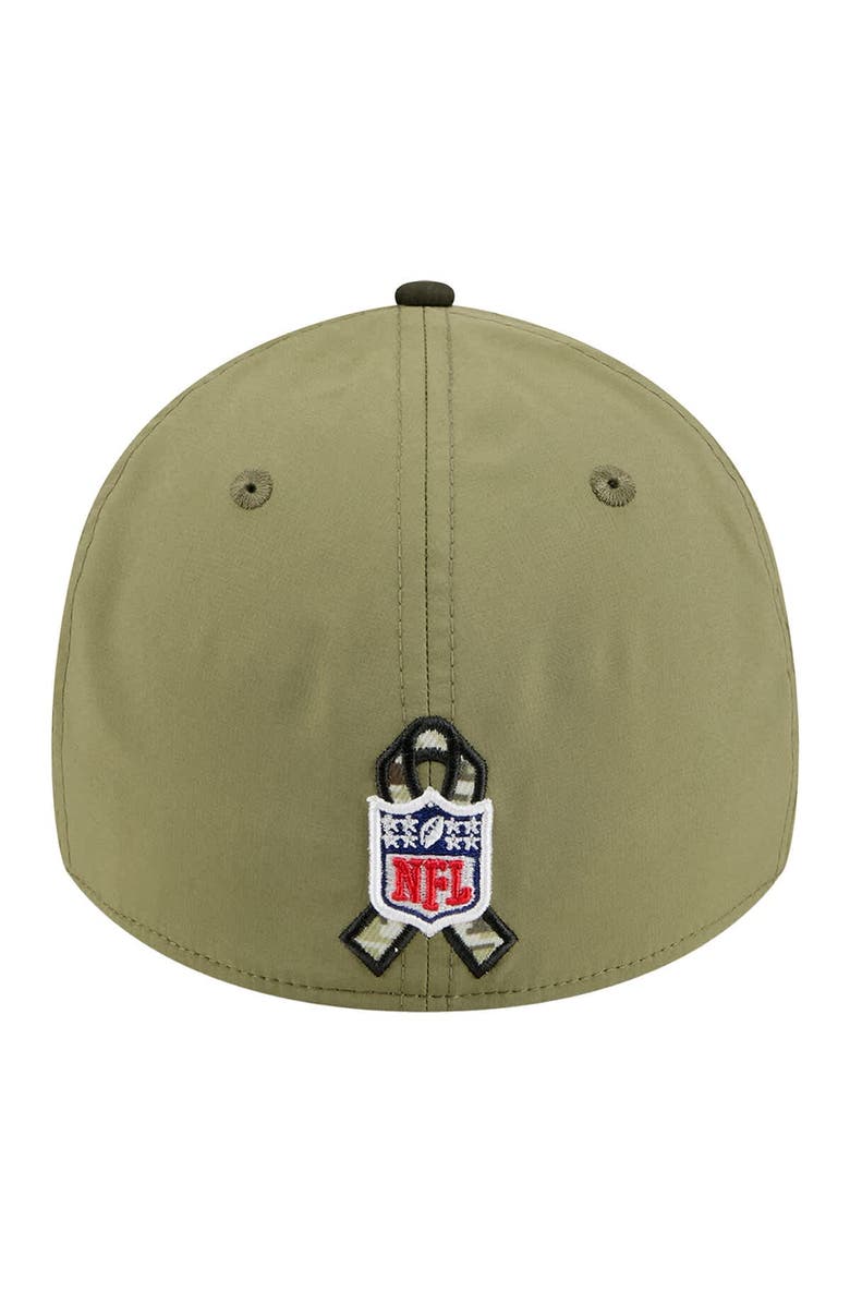 New Era Men's New Era  Green New York Jets 2025 Salute to Service 39THIRTY Flex Hat, Alternate, color, Green