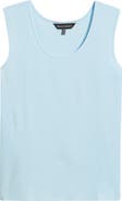 Ming Wang Scoop Neck Sweater Tank