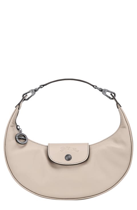 Le Pliage Xtra Round Leather Top Handle Bag