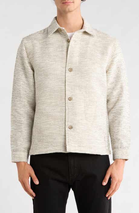Crosshatch Shirt Jacket