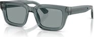 Emporio Armani 53mm Square Sunglasses