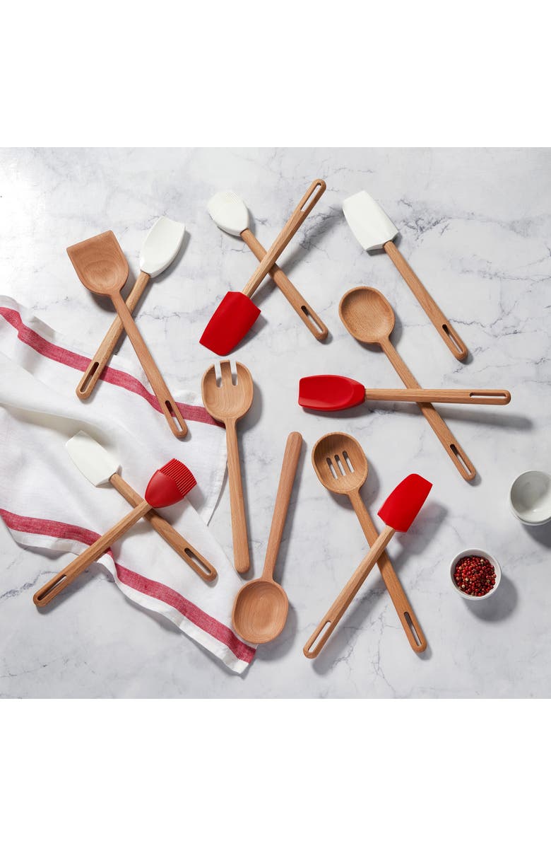 Le Creuset Signature Beech Wood Spoon, Alternate, color,