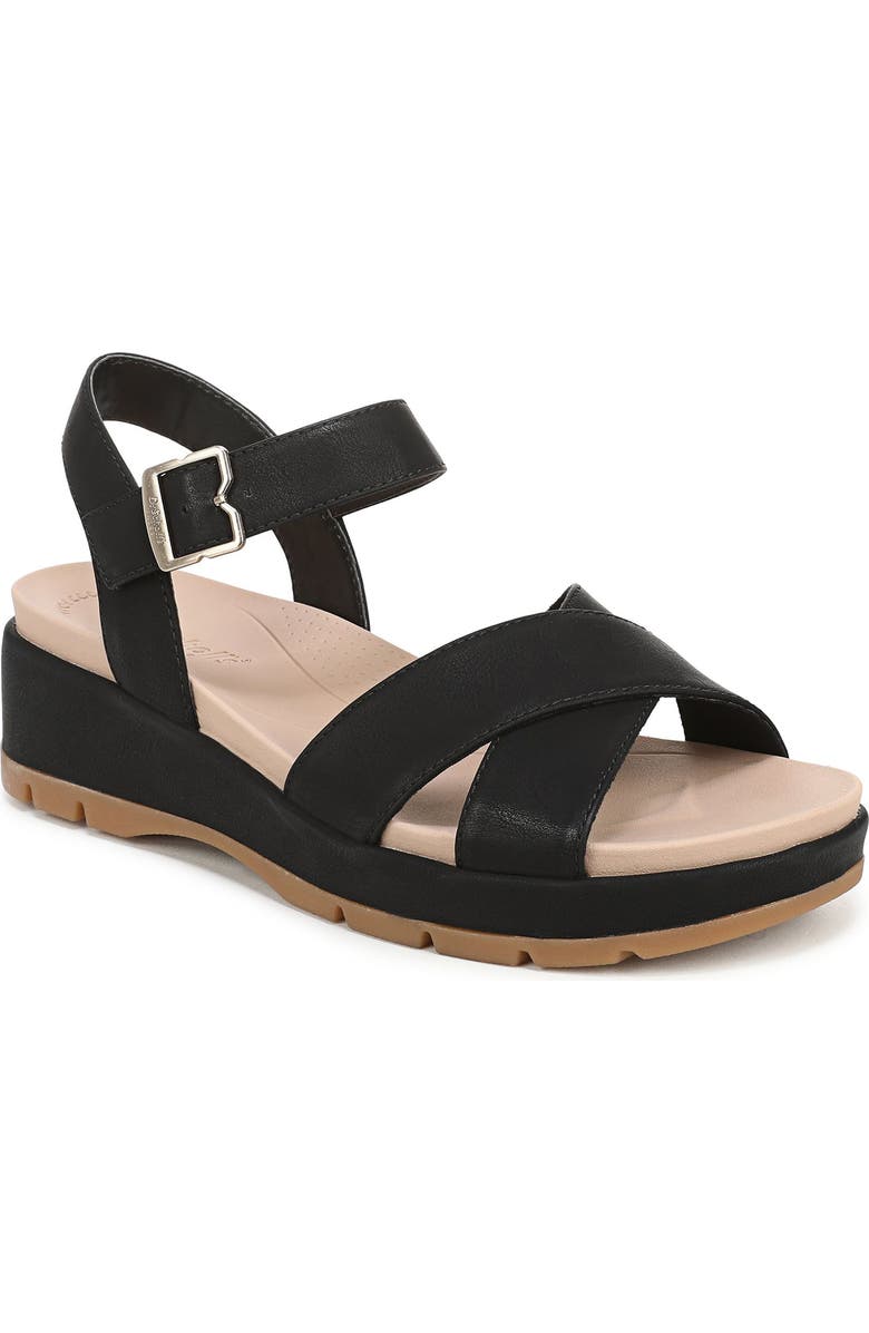 Dr. Scholl's Free Love Ankle Strap Platform Slide Sandal, Main, color,