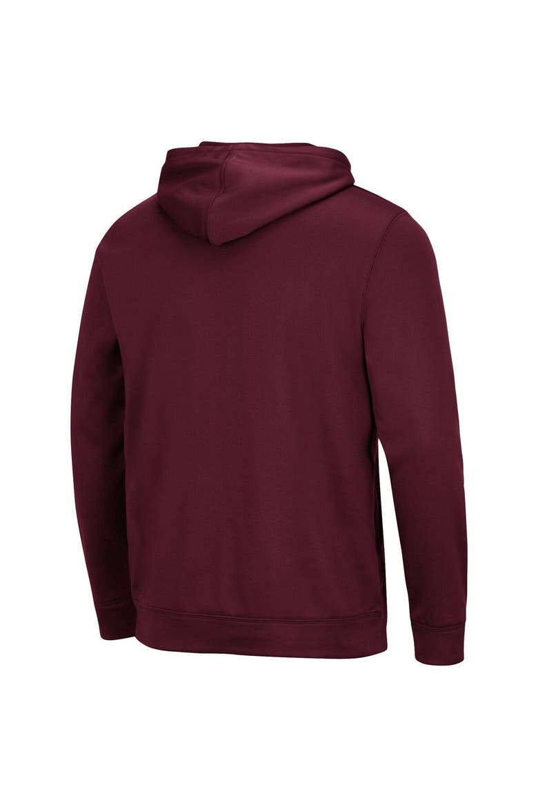 Men's Colosseum Maroon Virginia Tech Hokies Lantern Pullover Hoodie, Alternate, color, Maroon