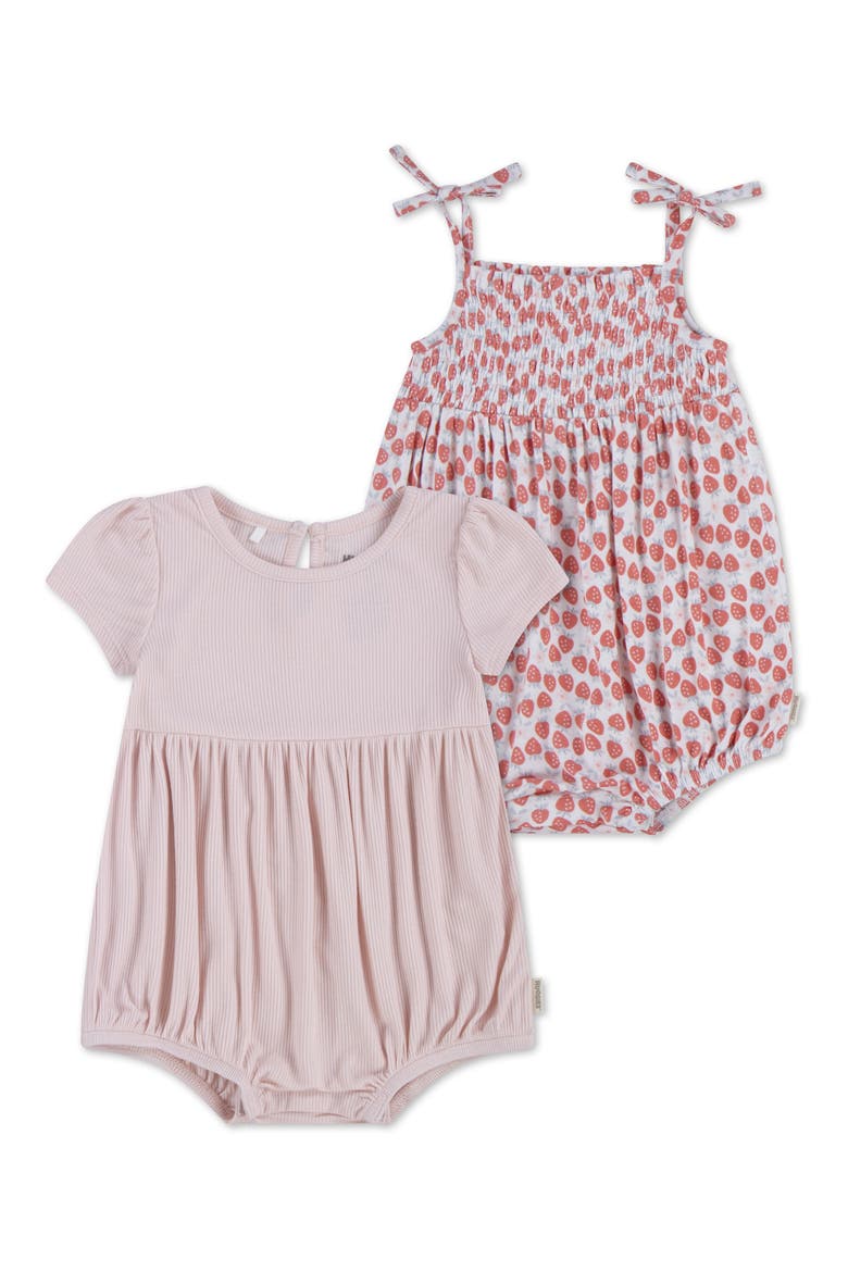 Kids' 2-Pack Rompers, Main, color, PORCELAIN CORAL