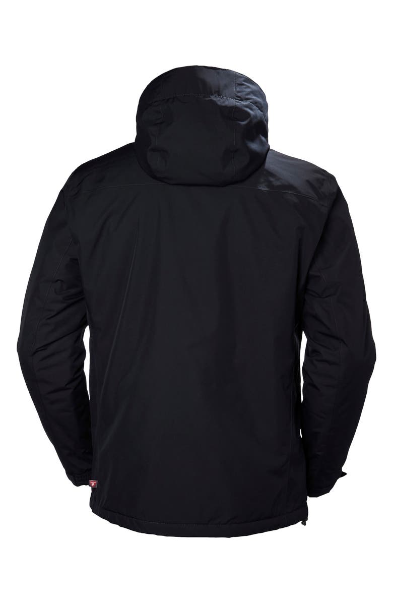 Helly Hansen Dubliner Waterproof Insulated Hooded Jacket, Alternate, color, Navy