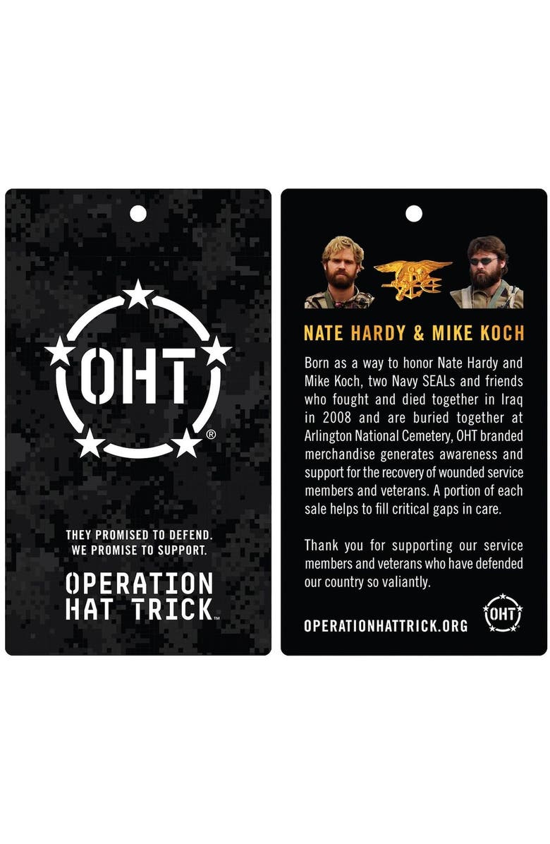 COLOSSEUM Men's Colosseum Heather Crimson Indiana Hoosiers OHT Military Appreciation Flag 2.0 T-Shirt, Alternate, color, 