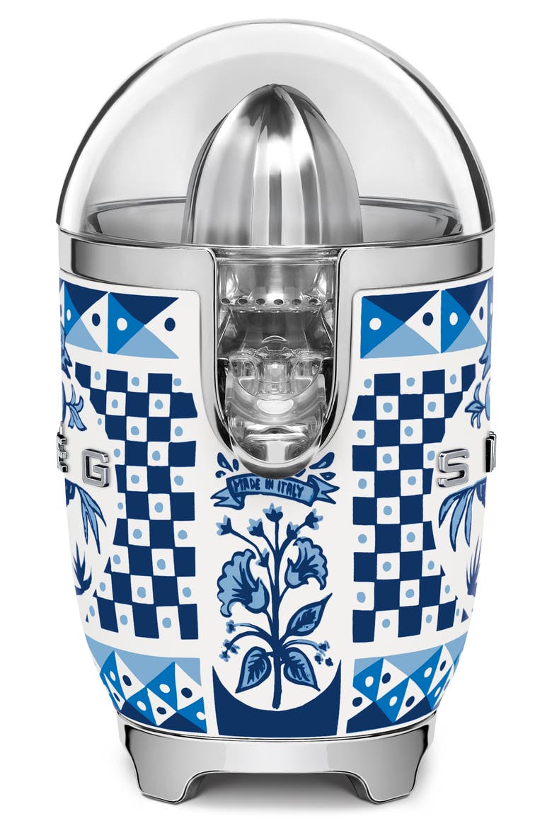 x Dolce&Gabbana Retro Style Citrus Juicer, Alternate, color, BLU MEDITERRANEO