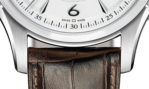 Hamilton Jazzmaster Skeleton Leather Strap Watch, 40mm