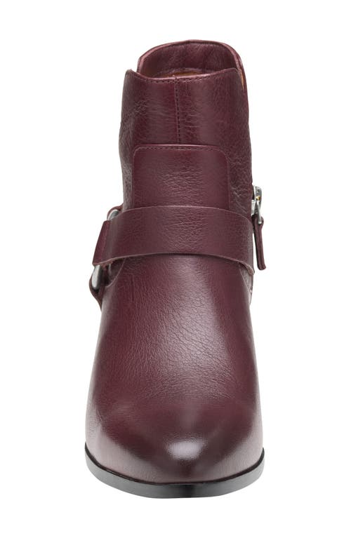 Johnston & Murphy Trista Harness Bootie In Purple