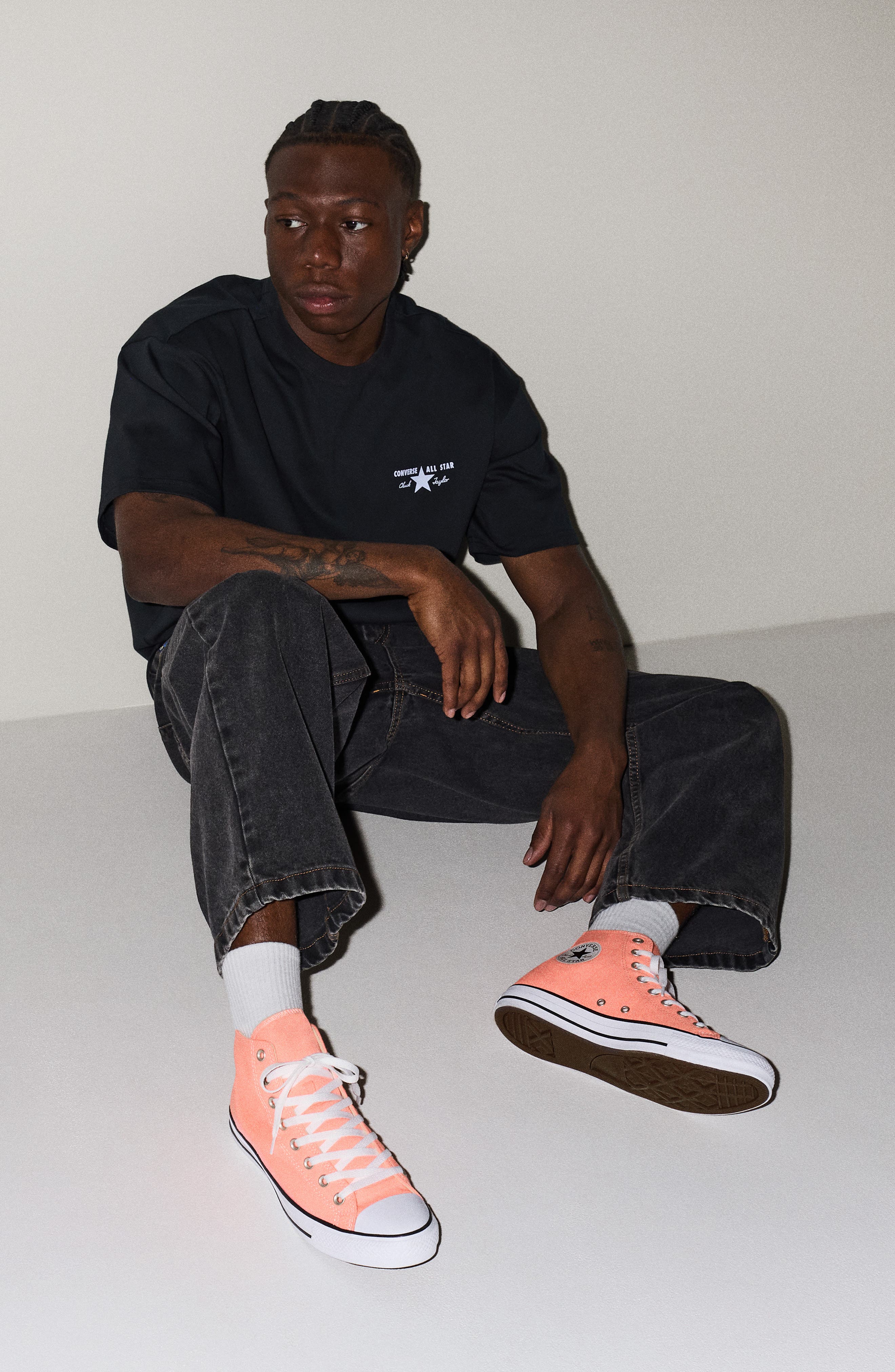 Converse Gender Inclusive Chuck Taylor All Star Canvas High Top Sneaker, Alternate, color, All Heat