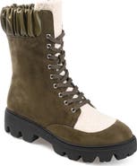 Journee Collection Elibor Faux Shearling Bootie