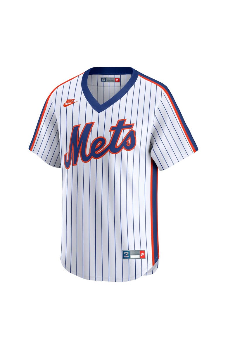 Nike Men's Nike White New York Mets Cooperstown Collection Limited Jersey, Alternate, color, White