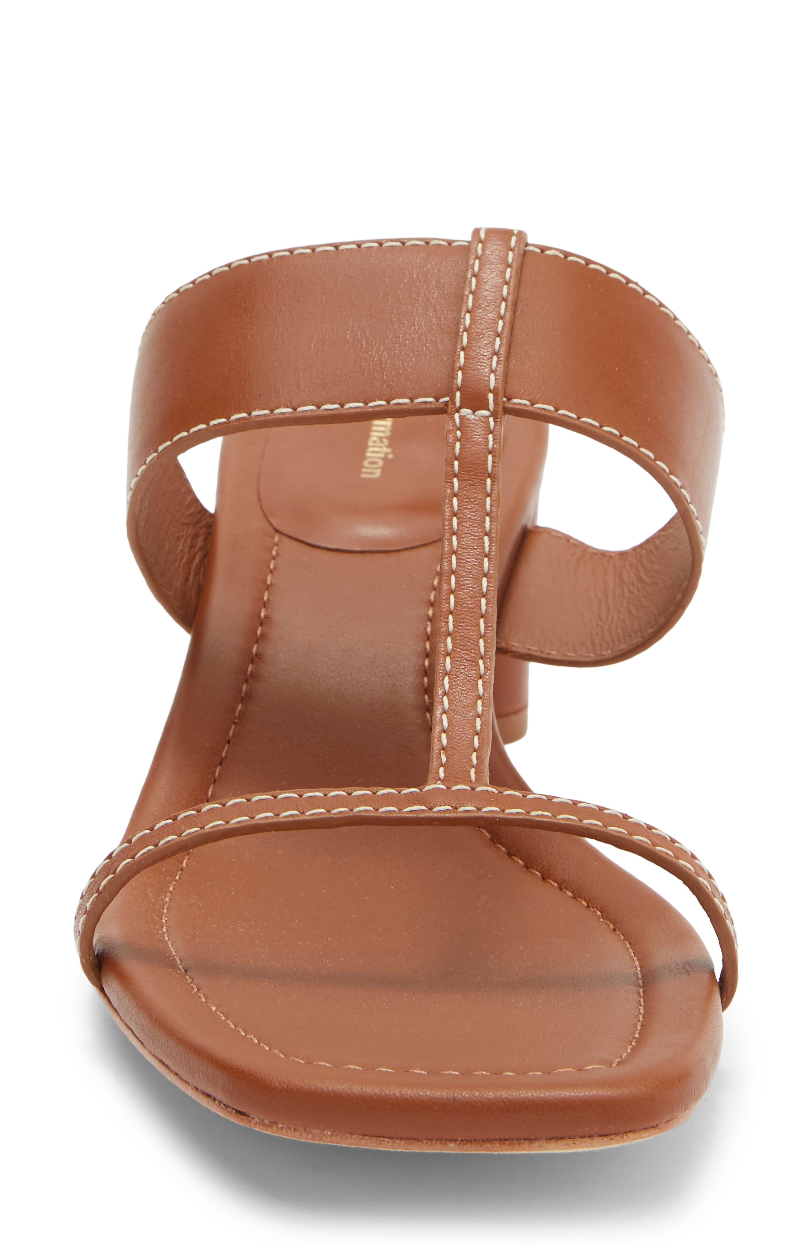 Sardinia Block Heel Sandal, Alternate, color, PECAN LEATHER