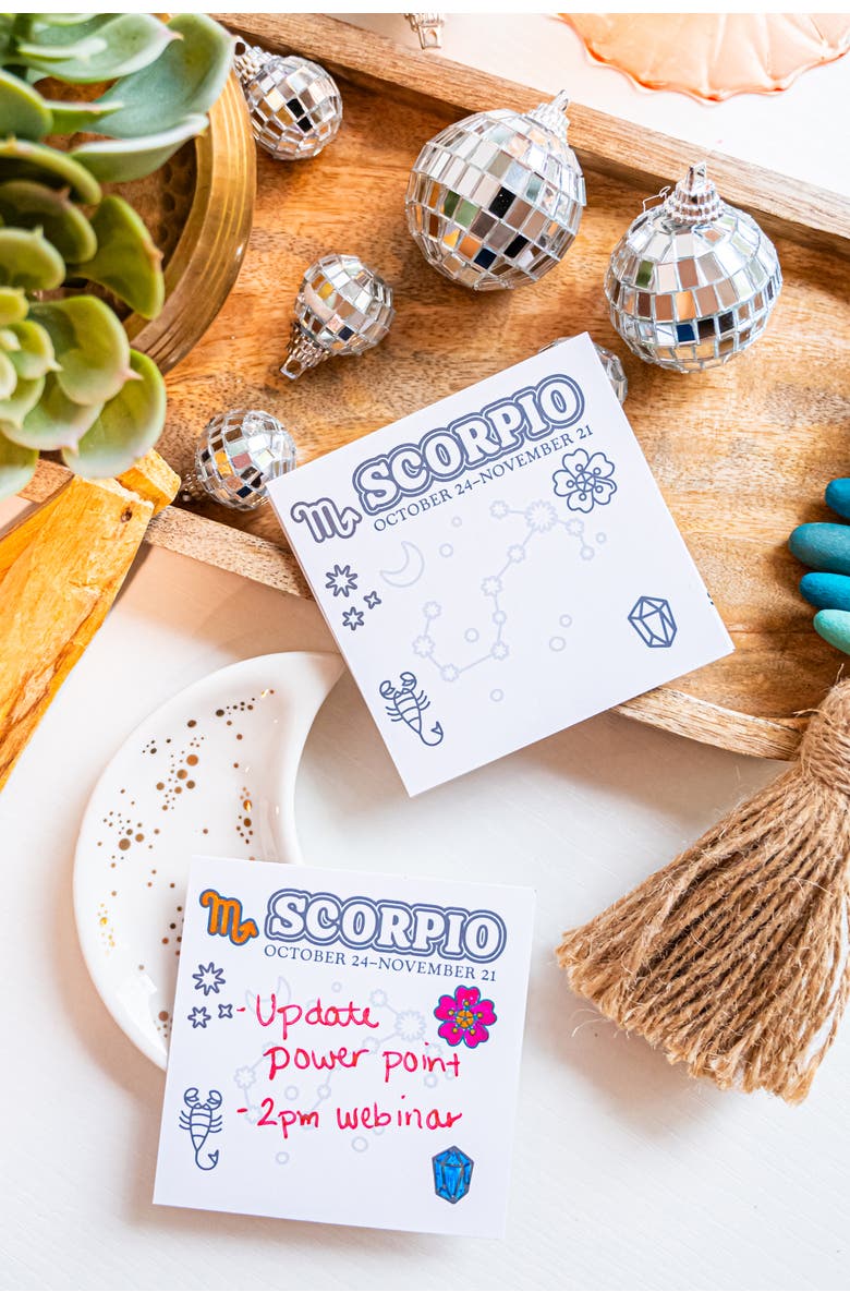 A Brighter Year Color The Cosmos Adult Creative Activity Mini Bundle, Alternate, color, Scorpio