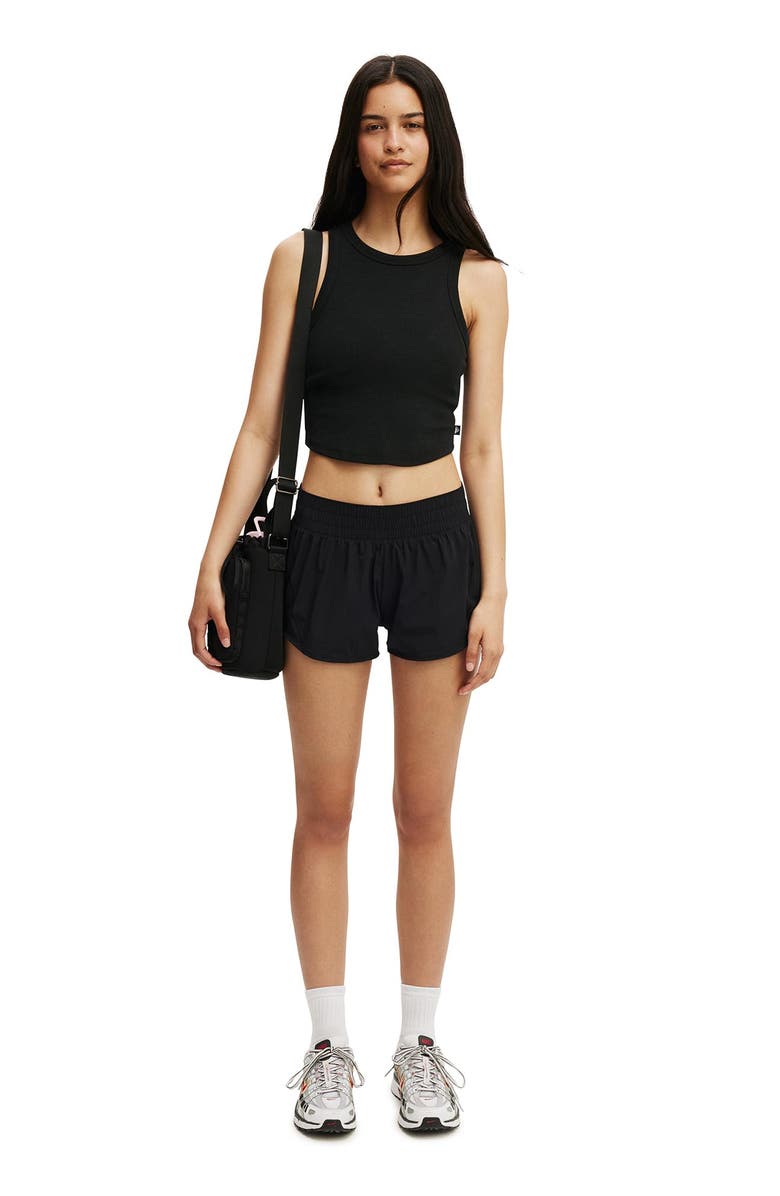 COTTON ON BODY Women's Active Curve Hem Short, Alternate, color, 